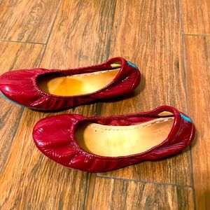 Tieks Ruby Red Patent